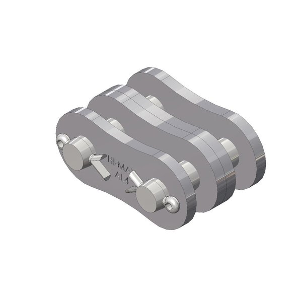 Senqcia Hi-Max Al444 Cl Cp Type ASME/ANSI Lt Dty Leaf Chn 4 X 4 Lacing 1/2"Pit, PK5 AL444HMCL